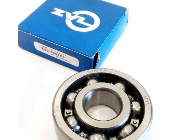 Подшипник коленвала   6303-2RS   17*47*14   ( GY6 50, ред-р Suzuki AD50, колесо ZUBR)   (Словакия)   ZVL   (#VCH)