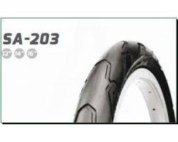 Велосипедная шина   12 * 1/2 * 2 1/4   (47-203)   (S-203 слик)   Delitire-Индонезия   (#LTK)