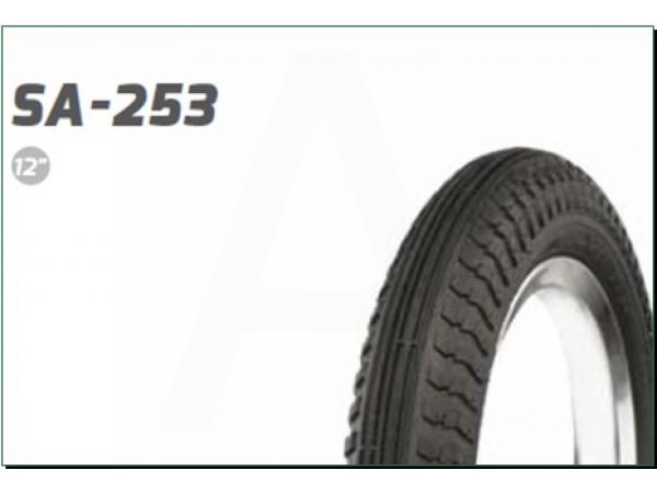 Велосипедная шина   12 * 1/2 * 2 1/4   (62-203)   (SA-253 блины)   Delitire-Индонезия   (#LTK)