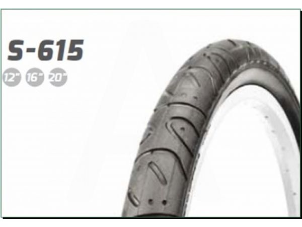 Велосипедная шина   12 * 1/2 * 2 1/4   (62-203)   (S-615/S-173 усиленная)   Delitire-Индонезия   (#LTK)