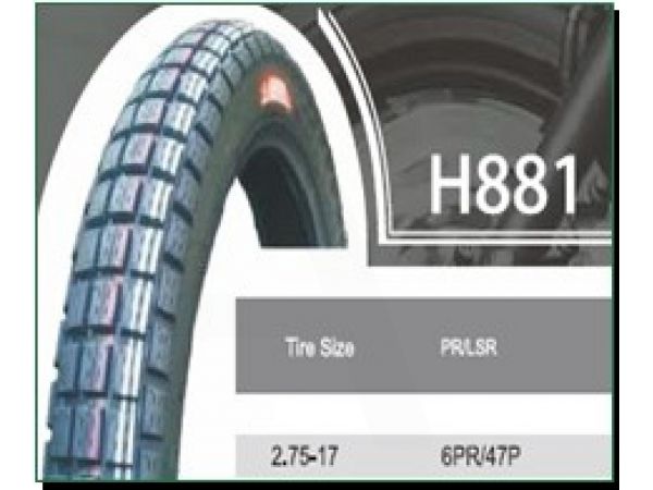 Мотошина   2,75 -17   TT (H-881 ТТ  CHAOYANG,камерная)   LTK