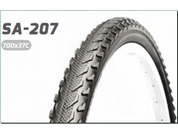 Велосипедная шина   26 * 1,95   (S-207 Blue strip)   Delitire-Индонезия   (#LTK)