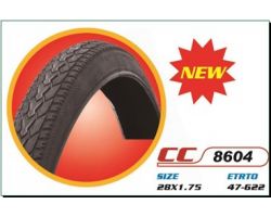 Велосипедная шина   28 * 1,75   (47-622)   (СС-8604 стрелка)   DURRO-Китай   (#LTK)
