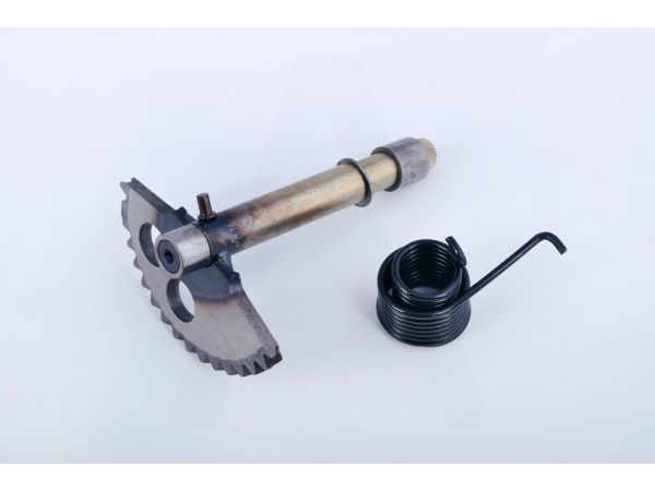 Сектор заводной (полумесяц)   4T GY6 125/150   (L-130mm в сборе)   (TM)   EVO