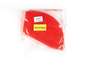 Элемент воздушного фильтра   Suzuki STREET MAGIC   (поролон с пропиткой)   (красный)   AS