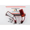 Зеркала   прямоугольные   mod:218, 8/10mm   (красные)   RED