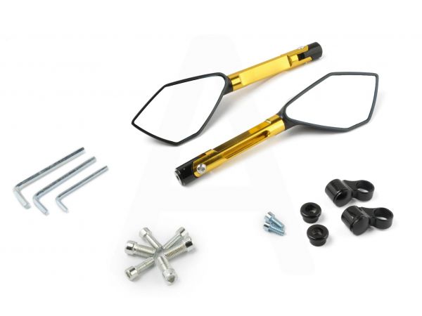 Зеркала    (золотые, многоугольные, алюм., антиблик, переход., инструм.)   KOMATCU