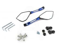 Зеркала    (синие, многоугольные, алюм., антиблик, переход., инструм.)   KOMATCU