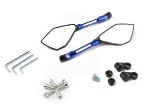 Зеркала    (синие, многоугольные, алюм., антиблик, переход., инструм.)   KOMATCU