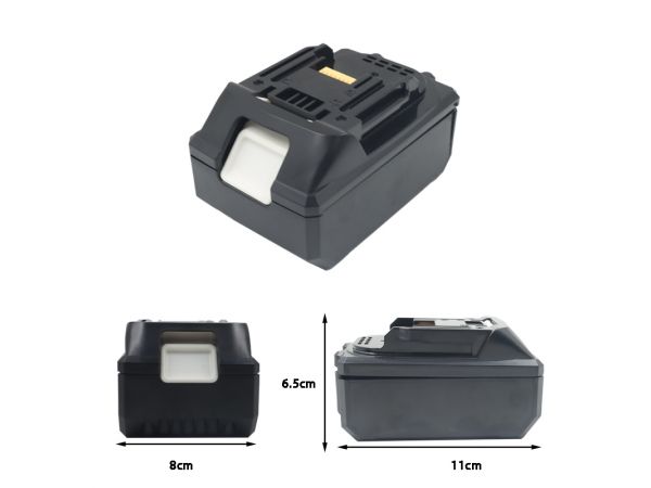 Аккумулятор Li-Ion (цифровой индикатор) Makita 18V, 6000mAh BL1830 10x18650