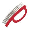 Щетка ручная для зачистки ржавчины 165 мм, пластиковый корпус INTERTOOL