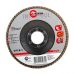 Диск шлифовальный лепестковый 115x22 мм, зерно K60 INTERTOOL