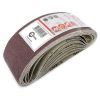 Лента шлифовальная 75x533 мм, зерно 80, уп. 10 шт. INTERTOOL
