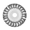 Щетка кольцевая 180x22,2 мм (пучки витой проволоки) INTERTOOL