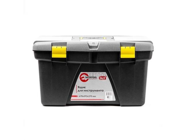 Ящик для инструмента 26.5 670*393*370мм INTERTOOL