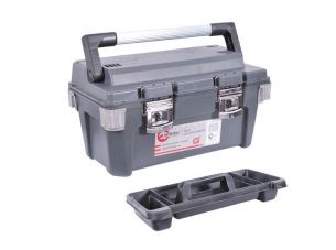 Ящик для инструмента с металлическими замками 20 500x275x265 мм INTERTOOL