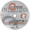 Диск отрезной по металлу 230x2,0x22,2 мм INTERTOOL