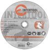 Диск отрезной по металлу 230x2,4x22,2 мм INTERTOOL