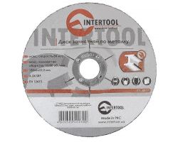 Диск зачистной по металлу 150x6x22,2 мм INTERTOOL