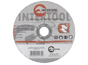 Диск зачистной по металлу 150x6x22,2 мм INTERTOOL