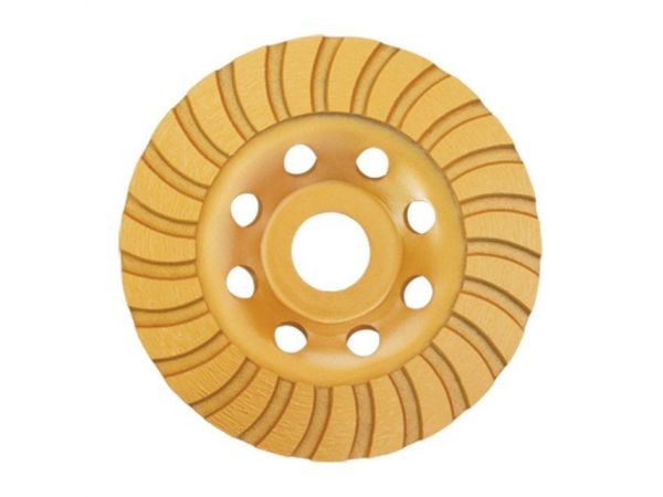 Фреза торцевая шлифовальная алмазная Turbo 115x22,2 мм INTERTOOL