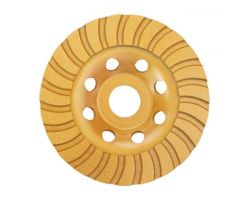 Фреза торцевая шлифовальная алмазная Turbo 150x22,2 мм INTERTOOL
