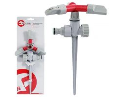 Дождеватель круговой с вращающейся головкой на костыле. PP, ABS, Zinc alloy INTERTOOL