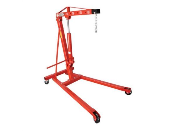 Гидравлический подкатной кран-съемник двигателя 2 т INTERTOOL