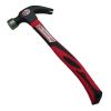 Молоток столярный 450 г, ручка из фибергласса. INTERTOOL