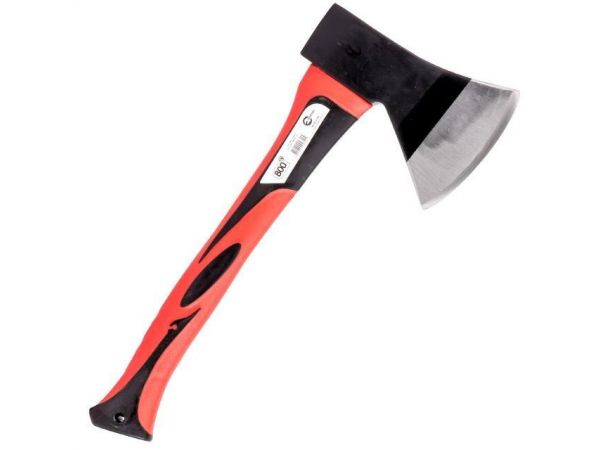 Топор 800 г, ручка из фибергласса INTERTOOL