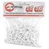 Набор дистанционных крестиков для плитки 2,0 мм / 200 шт INTERTOOL