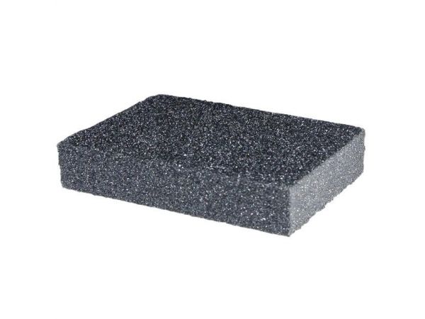 Губка для шлифования 100x70x25 мм, оксид алюминия К60 INTERTOOL