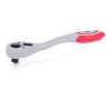 Рукоятка с храповым механизмом на 72 зуба 3/8 изогнутая Cr-v(Professional) INTERTOOL