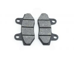 Колодки тормозные (диск)   4T GY6 50-150   (RACE/STORM, под двухпоршневой суппорт, черные)   TA