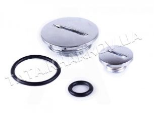 Пробка левой крышки   CB/CG 125/250   (пара, хром)   TA