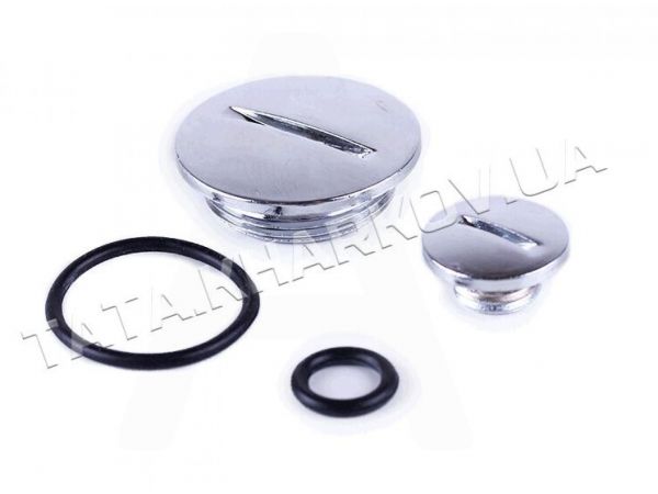 Пробка левой крышки   CB/CG 125/250   (пара, хром)   TA