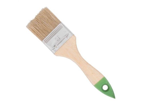 Кисть флейцевая 63x10x46 мм INTERTOOL