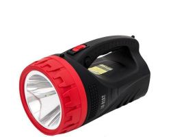 Фонарь аккумуляторный 1LED 5W + 25 LED INTERTOOL