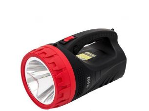 Фонарь аккумуляторный 1LED 5W + 25 LED INTERTOOL