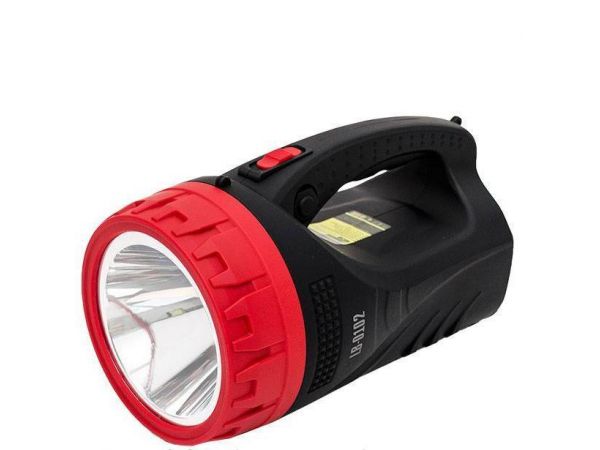 Фонарь аккумуляторный 1LED 5W + 25 LED INTERTOOL