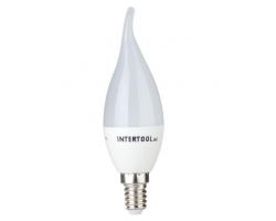 Светодиодная лампа LED 3Вт, E14, 220В, INTERTOOL