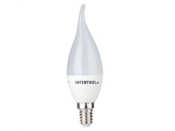 Светодиодная лампа LED 3Вт, E14, 220В, INTERTOOL