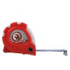 Рулетка с металлическим полотном 5 м x 19 мм Супер Магнит blister INTERTOOL