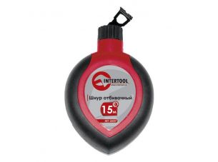 Шнур отбивочный 15 м INTERTOOL