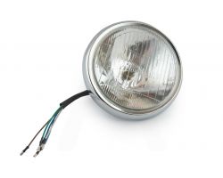 Фара (в сборе)   Alpha   (круглая, хром)   TA