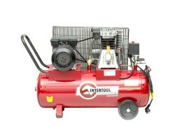 Компрессор 50 л, 1.8 кВт, 220 В, 8 атм, 233 л/мин. INTERTOOL