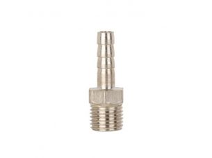 Переходник с наружной резьбой 1/4 на шланг 8мм INTERTOOL