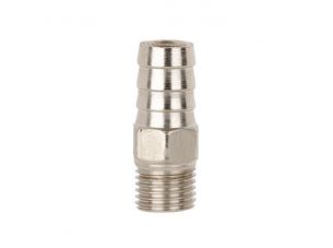 Переходник с наружной резьбой 1/4 на шланг 12мм INTERTOOL
