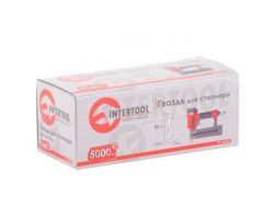 Гвоздь для степлера PT-1603 50 мм 1,0x1,25 мм 5000 шт/упак. INTERTOOL