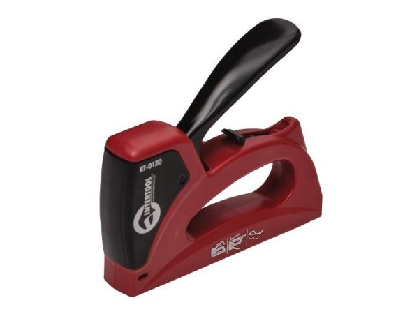 Степлер строительный под скобу 11.3*0.7*6-14 мм (пластиковый корпус) INTERTOOL